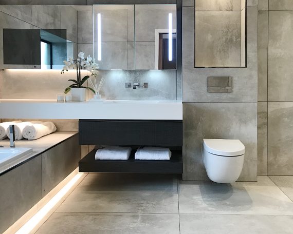 Techvision 32 Inch Crystal Magic Vanity Tv Installed By Holt