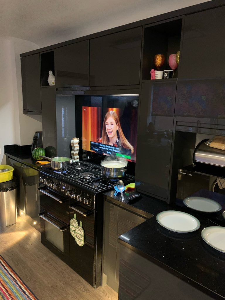 The Techvision Kitchen Splashback TV 